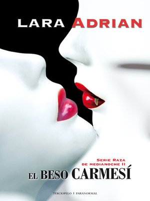 cover image of El beso carmesí